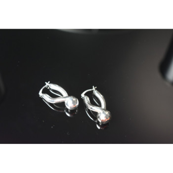 925 Sterling Silver Earrings Italy