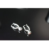 925 Sterling Silver Earrings Italy