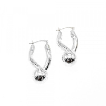 925 Sterling Silver Earrings Italy