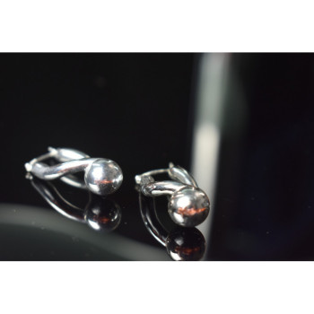 925 Sterling Silver Earrings Italy