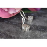 925 Sterling Silver Pyrite Earrings