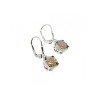 925 Sterling Silver Pyrite Earrings