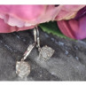 925 Sterling Silver Pyrite Earrings