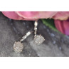 925 Sterling Silver Pyrite Earrings