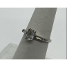 925 Sterling Silver & CZ Ring Size 6.5