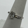 925 Sterling Silver & CZ Ring Size 6.5