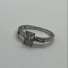 925 Sterling Silver & CZ Ring Size 6.5