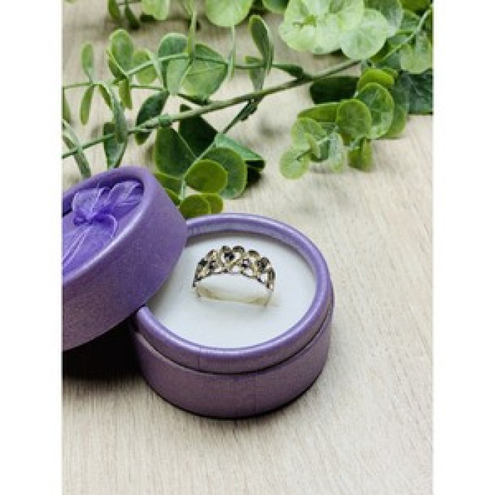 925 Sterling Silver Dark Blue Spinel 