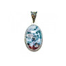 925 STERLING SILVER  JASPER CHAIN WITH PENDANT