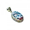 925 Sterling Silver Jasper Chain With Pendant