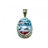 925 Sterling Silver Jasper Chain With Pendant