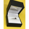 925 Sterling Silver Purple CZ Ring Size 8.5