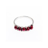 925 STERLING SILVER CHERRY PEARLS RING SIZE 7