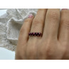 925 STERLING SILVER CHERRY PEARLS RING SIZE 7