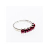 925 STERLING SILVER CHERRY PEARLS RING SIZE 7
