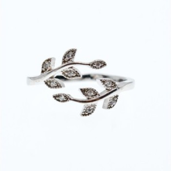 925 Sterling Silver White Topaz 