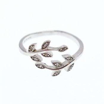925 Sterling Silver White Topaz 