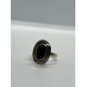 925 Sterling Silver & Onyx Soma Ring Size 5