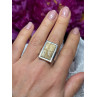 Vintage 925 Sterling Silver Yashma Versions Ring Size 7