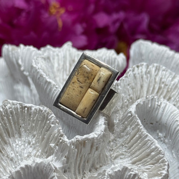 Vintage 925 Sterling Silver Yashma Versions Ring Size 7