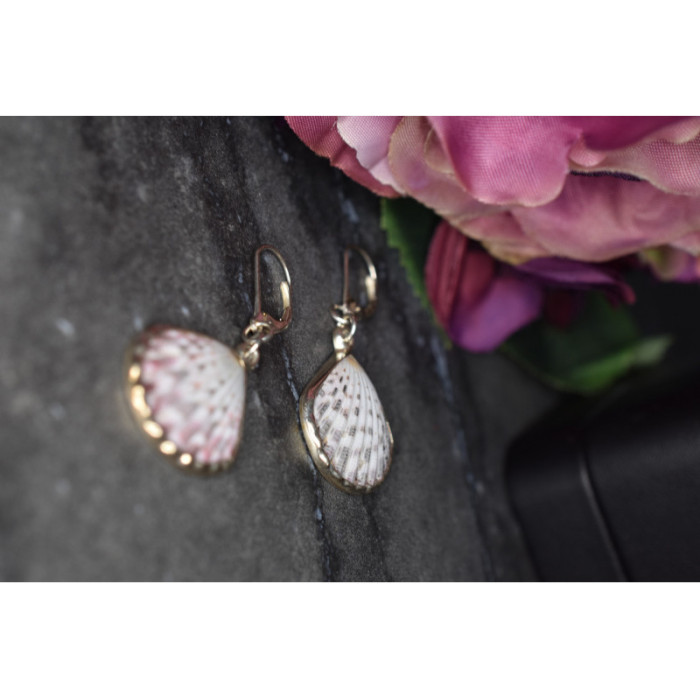 925 Sterling Silver Shells Earrings