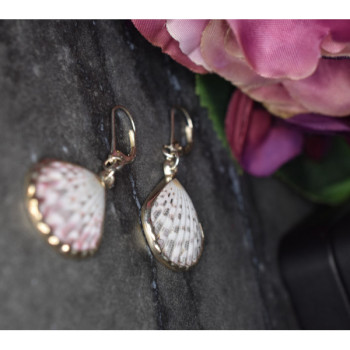 925 Sterling Silver Shells Earrings