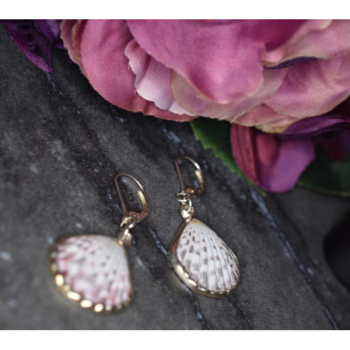 925 Sterling Silver Shells Earrings