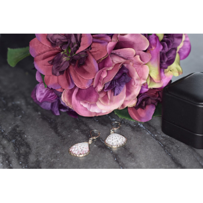 925 Sterling Silver Shells Earrings