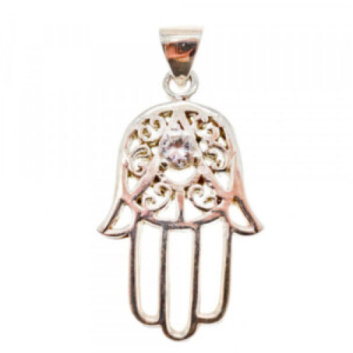 925 Sterling Silver CZ Pendant