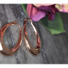 925 Sterling Silver Gold Plated Earrings