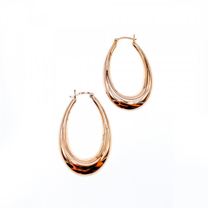 925 Sterling Silver Gold Plated Earrings