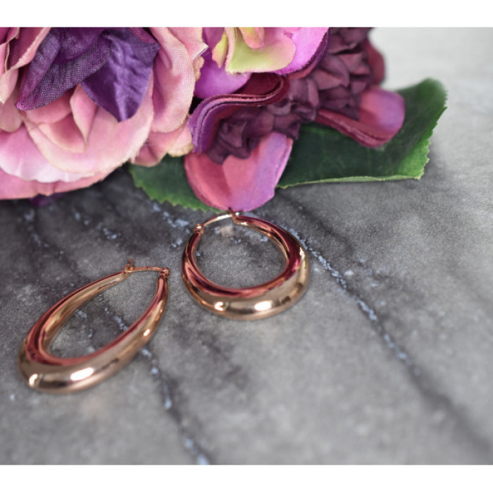 925 Sterling Silver Gold Plated Earrings