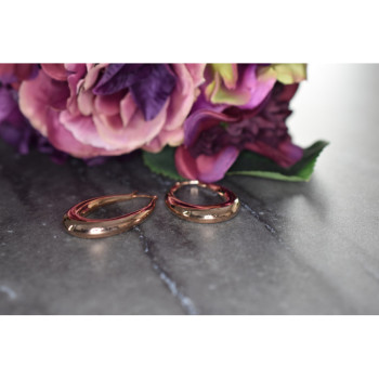 925 Sterling Silver Gold Plated Earrings