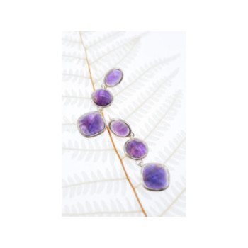 925 STERLING SILVER TOURMALINE EARRINGS