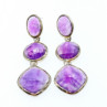 925 Sterling Silver Tourmaline Earrings