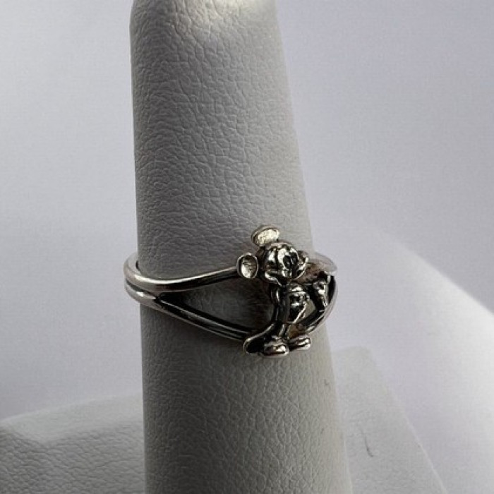 925 Sterling Silver & Walt Disney Prods.sis Ring Size 5