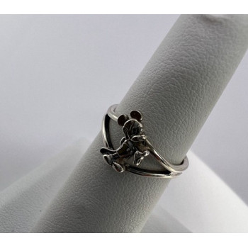 925 Sterling Silver & Walt Disney Prods.sis Ring Size 5