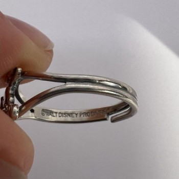 925 Sterling Silver & Walt Disney Prods.sis Ring Size 5