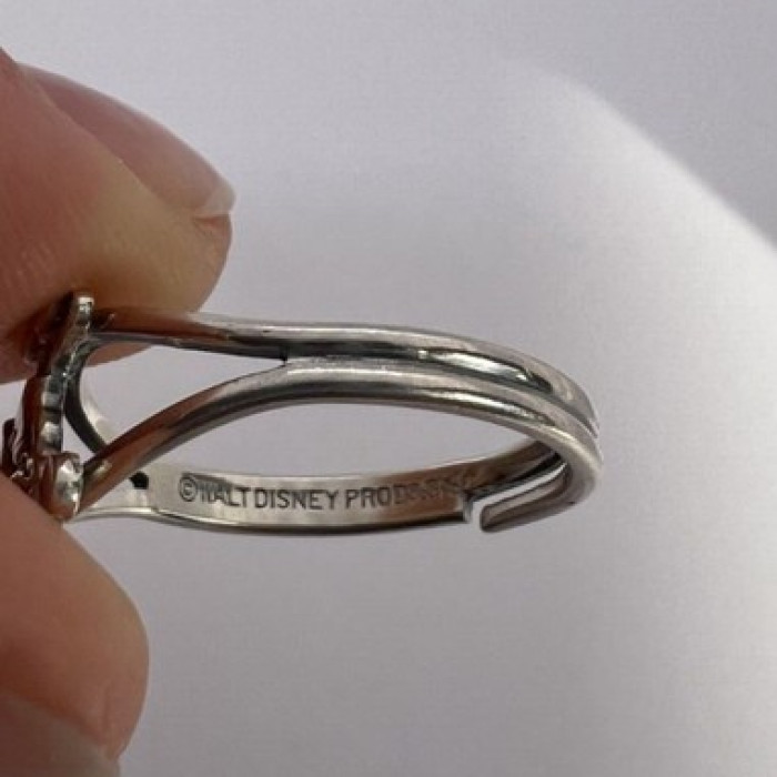 925 Sterling Silver & Walt Disney Prods.sis Ring Size 5