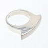 925 Sterling Silver Mother OF Pearl Ring Size 8.5