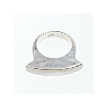925 STERLING SILVER MOTHER OF PEARL RING SIZE 8.5