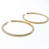 925 Sterling Silver Hoop Earrings Italy