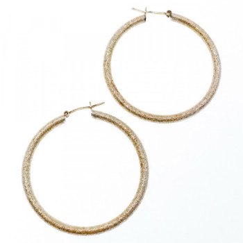 925 Sterling Silver Hoop Earrings Italy
