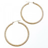 925 Sterling Silver Hoop Earrings Italy