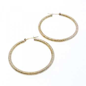 925 Sterling Silver Hoop Earrings Italy