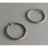 925 Sterling Silver Hoop Earrings Italy