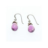 925 STERLING SILVER AMETHYST EARRINGS