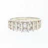 925 Sterling Silver CZ Ring Size 11.75