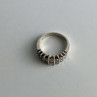 925 Sterling Silver CZ Ring Size 11.75