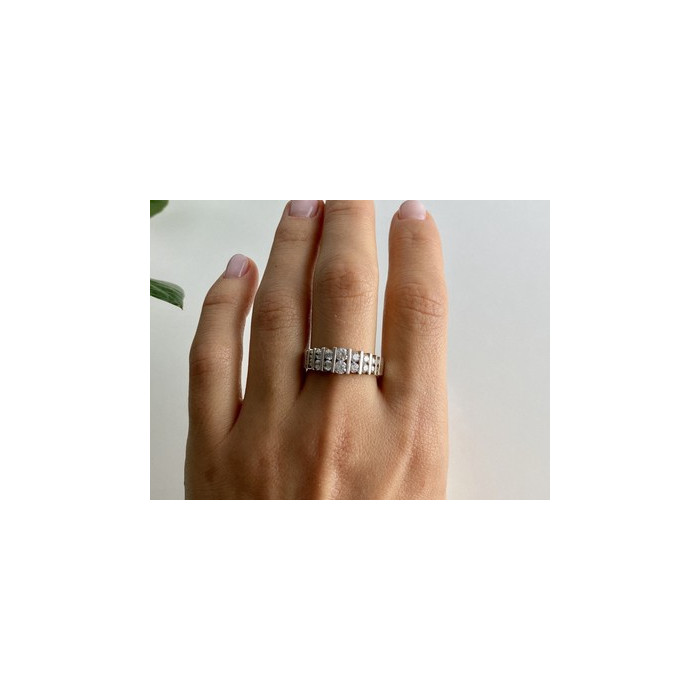 925 Sterling Silver CZ Ring Size 11.75
